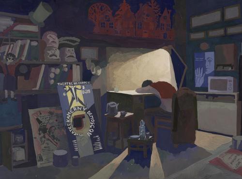 Выставка работ учеников ДХШ № 1 "Вдохновение" (рисунок, живопись, композиция)