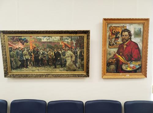Художественная выставка Владимира Холуева "Его картины дарят свет..." (живопись, графика)