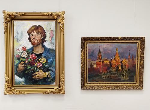 Художественная выставка Владимира Холуева "Его картины дарят свет..." (живопись, графика)