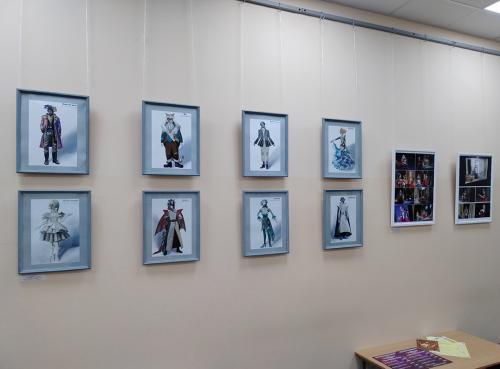 Художественная выставка Марии Егоровой и Ольги Лагеды "Художник и театр" (графика)