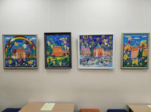 Художественная выставка Светланы Малиновской "Сказания Нижегородского кремля"