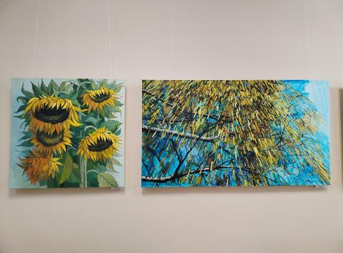 Художественная выставка Александра Васина "Репетиция весны: цветы" (живопись)