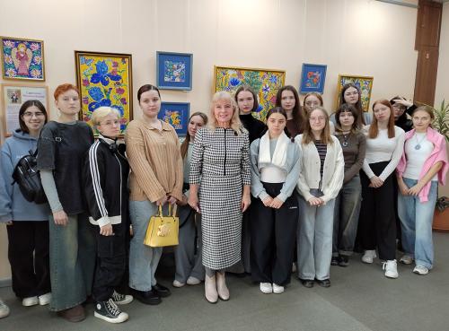 Встреча с художником Светланой Малиновской