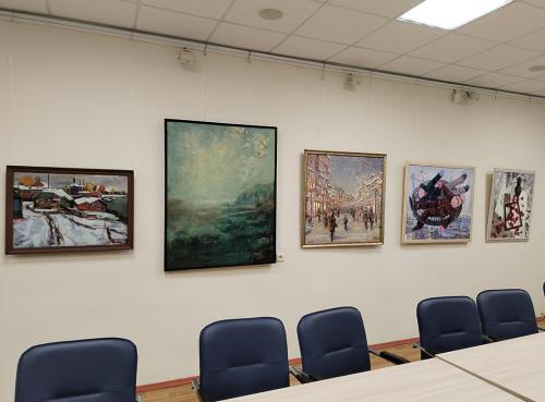 "Зимние истории". Коллективная выставка живописи и графики Нижегородского СХР