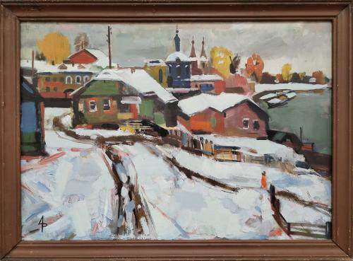 "Зимние истории". Коллективная выставка живописи и графики Нижегородского СХР