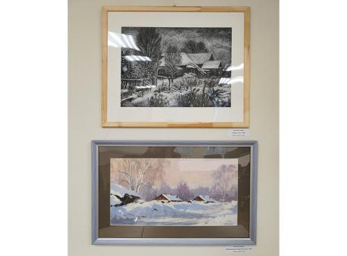 "Зимние истории". Коллективная выставка живописи и графики Нижегородского СХР