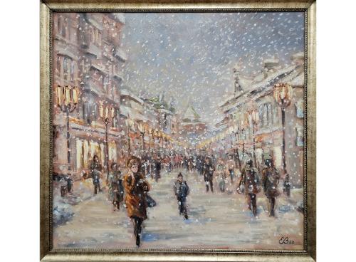 "Зимние истории". Коллективная выставка живописи и графики Нижегородского СХР