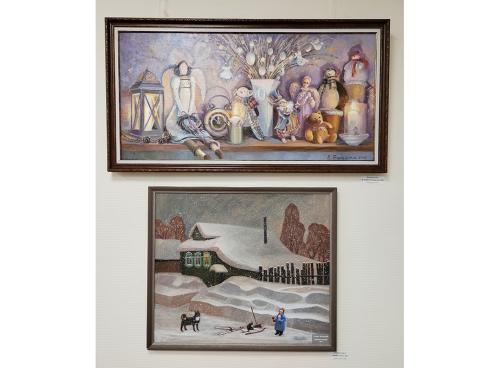 "Зимние истории". Коллективная выставка живописи и графики Нижегородского СХР