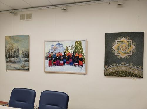 "Зимние истории". Коллективная выставка живописи и графики Нижегородского СХР
