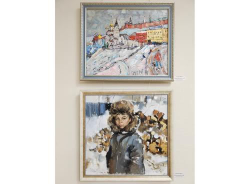 "Зимние истории". Коллективная выставка живописи и графики Нижегородского СХР