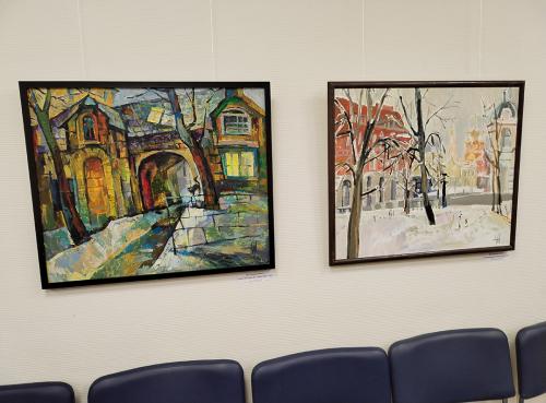 "Зимние истории". Коллективная выставка живописи и графики Нижегородского СХР