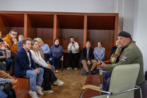 Творческая встреча-концерт с Павлом Юдиным «Песни, которые услышал фронт»